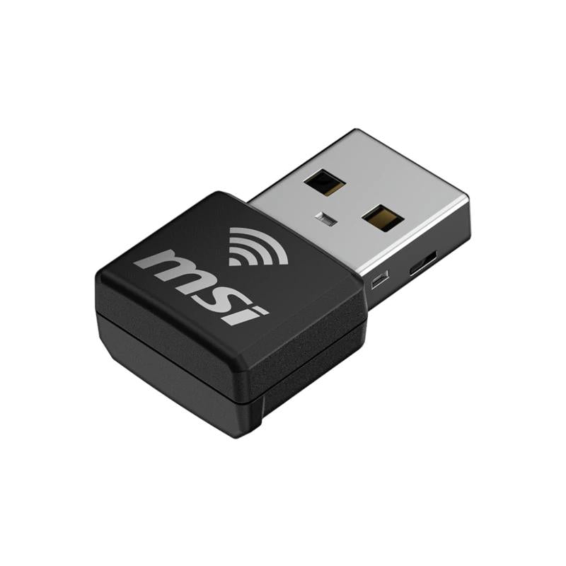 Adaptador de Rede MSI GUAX18N AX1800 WiFi6 USB Nano Adaptador - imagem 3