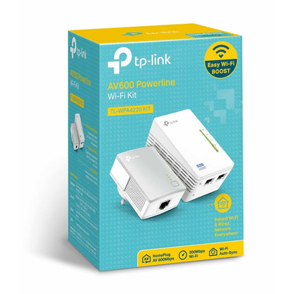 Adaptador de Rede TP-LINK TL-WPA4220 KIT Powerline Extensor AV600 - imagem 3