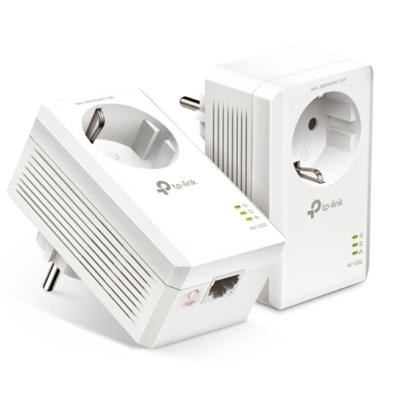 Adaptador de Rede TP-LINK TL-PA7017P KIT Powerline AV1000 - imagem 2