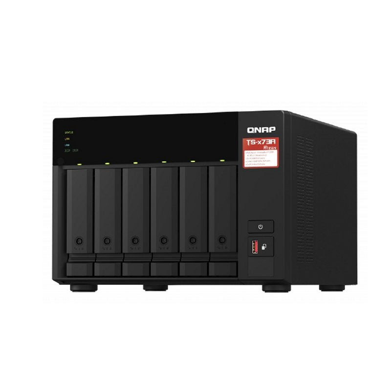NAS Qnap TS-673A-8G 6XHDD-Bay 2x2.5GbE 3xUSB3.2 - imagem 2