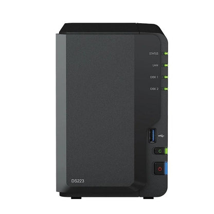 NAS Synology DS223 2Bay DiskStation 1xGbE
