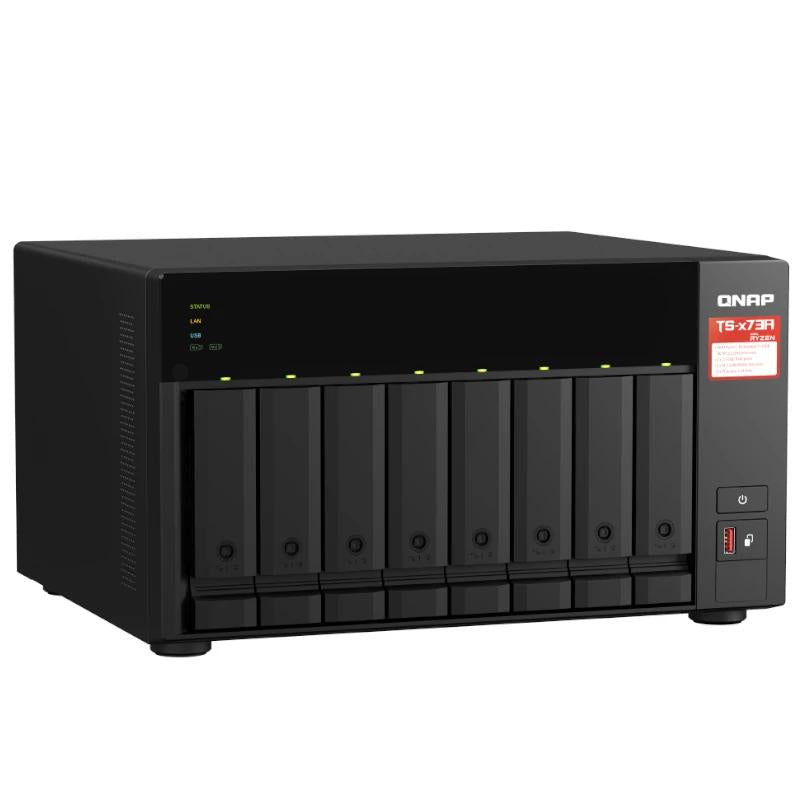 NAS QNAP TS-873A-8G 8XHDD-Bay 2x2.5GbE 4xUSB - imagem 8
