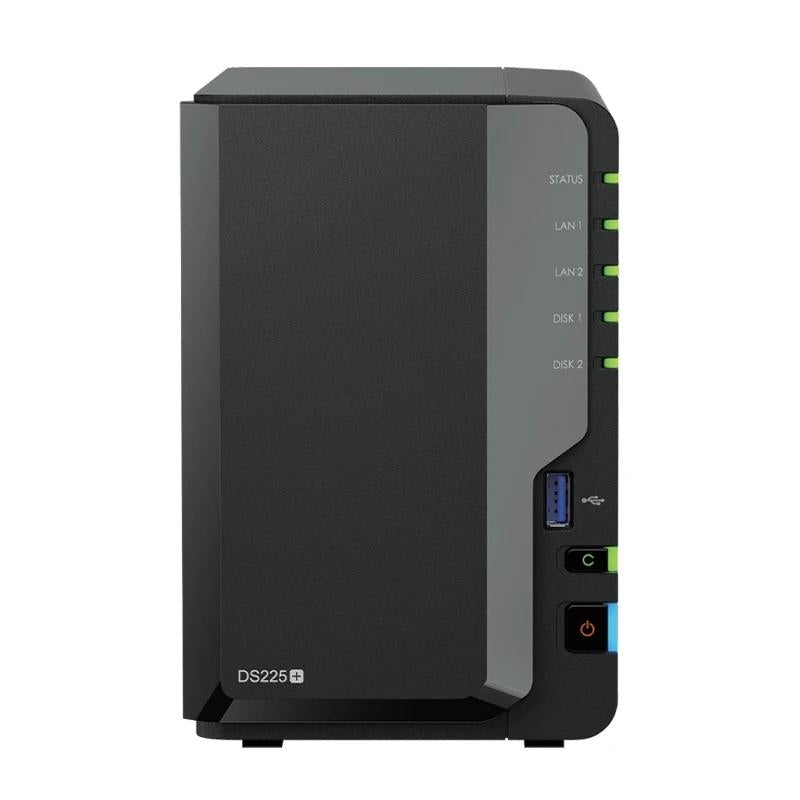 NAS Synology DS225+ 2Bay DiskStation 1x2.5Gb 1xGb