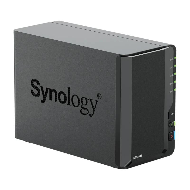 NAS Synology DS225+ 2Bay DiskStation 1x2.5Gb 1xGb - imagem 2