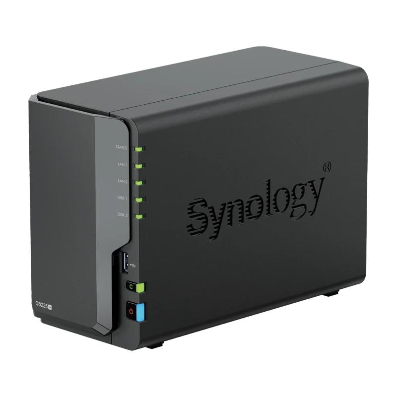 NAS Synology DS225+ 2Bay DiskStation 1x2.5Gb 1xGb - imagem 3