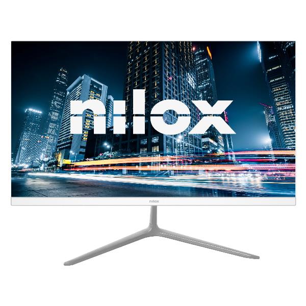 Nilox MONITOR 24" Full HD, VA, 120Hz, HDMI y VGA, White