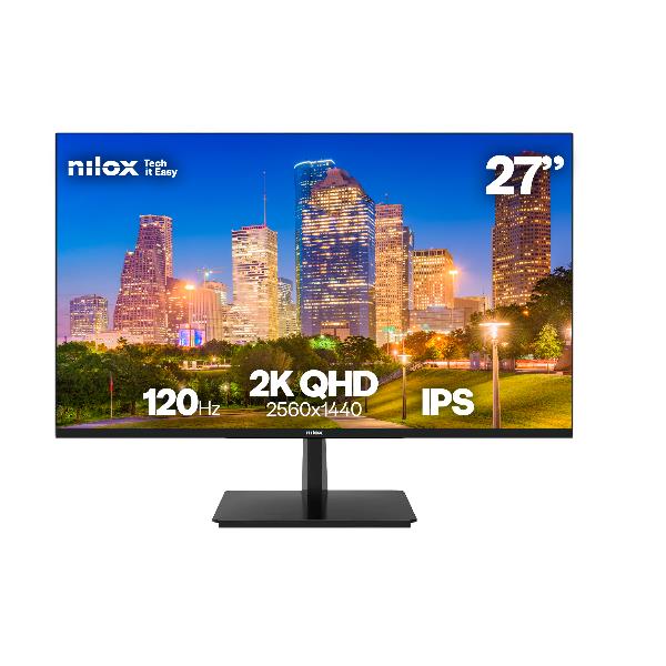 Nilox MONITOR 27” QHD IPS HDMI y DP 120HZ