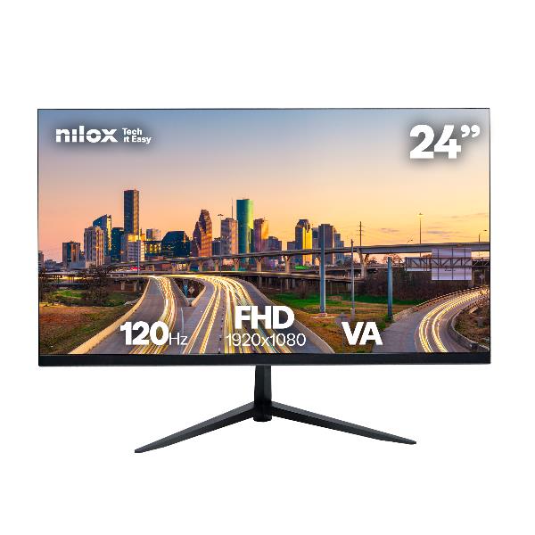 Nilox MONITOR 24” VA 120 HZ VGA Y HDMI