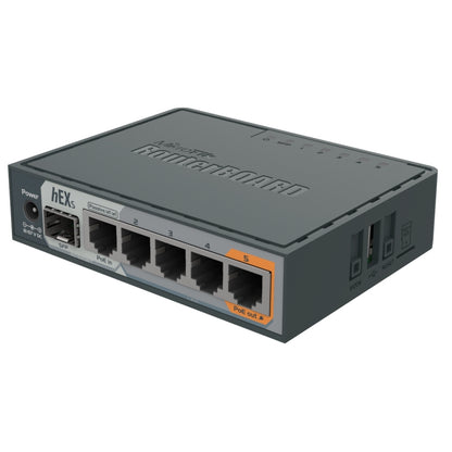 Router MikroTik RB760iGS hEX S 5xGB 1xSFP L4 - imagem 4