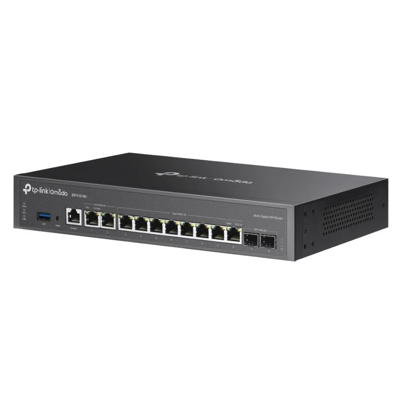 Router TP-Link ER7412-M2 2x2.5GbE 2xGb SFP 8xGbE - imagem 3