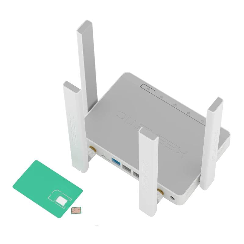 Router Keenetic Runner 4G Wifi4 N300 4x100Mb - imagem 4