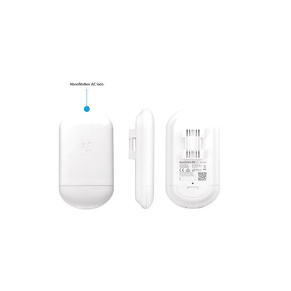 Ponto de Acesso Ubiquiti NanoStation AC Loco 5 5GHz 13dBi - imagem 2