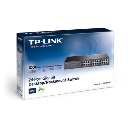 Bastidor TP-LINK TL-SG1024D Switch 24xGB - imagem 4