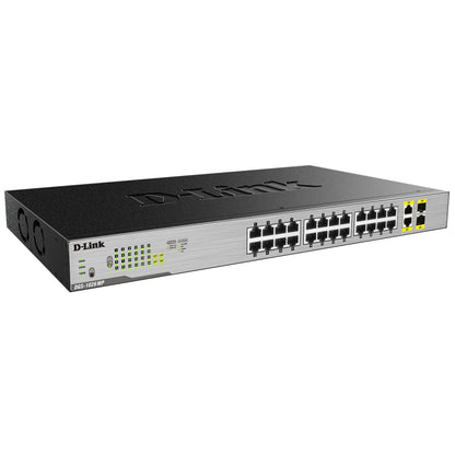 Switch de Rede D-Link DGS-1026MP 24xGB PoE+ 2xSFP - imagem 3