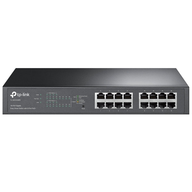 Switch de Rede TP-LINK TL-SG1016PE 16xGB PoE+ - imagem 2