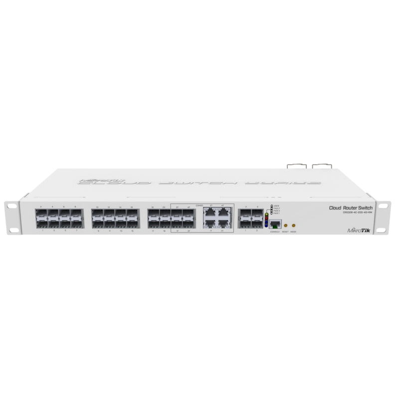 Bastidor MikroTik CRS328-4C-20S-4S+RM Switch 20xSFP 4xSFP+
