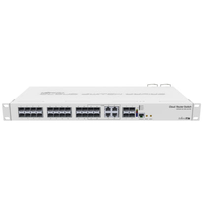 Bastidor MikroTik CRS328-4C-20S-4S+RM Switch 20xSFP 4xSFP+