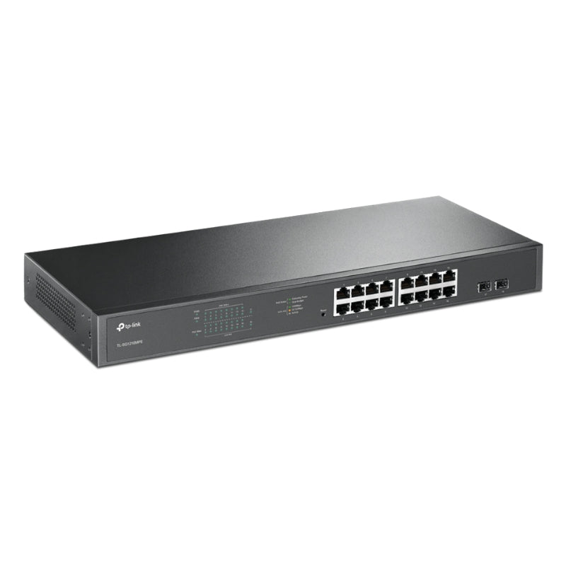 Switch de Rede TP-LINK SG1218MPE 16xGB PoE+ 2xSFP - imagem 3