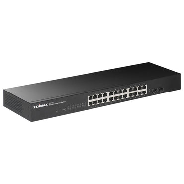 Bastidor Edimax GS-1026 V3 Switch 24xGb 2xSFP - imagem 2