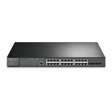 Switch de Rede TP-Link SG3428MP 24xGB PoE L2 4xSFP Rack - imagem 2
