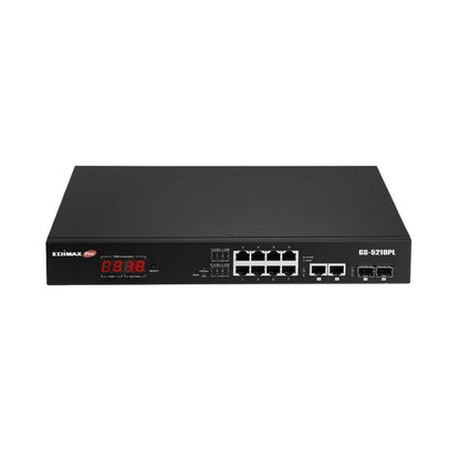 Switch de Rede Edimax GS-5210PL 10xGb PoE+ 2xSFP Surve