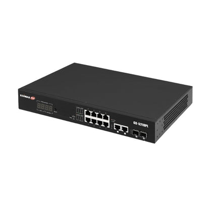Switch de Rede Edimax GS-5210PL 10xGb PoE+ 2xSFP Surve - imagem 3