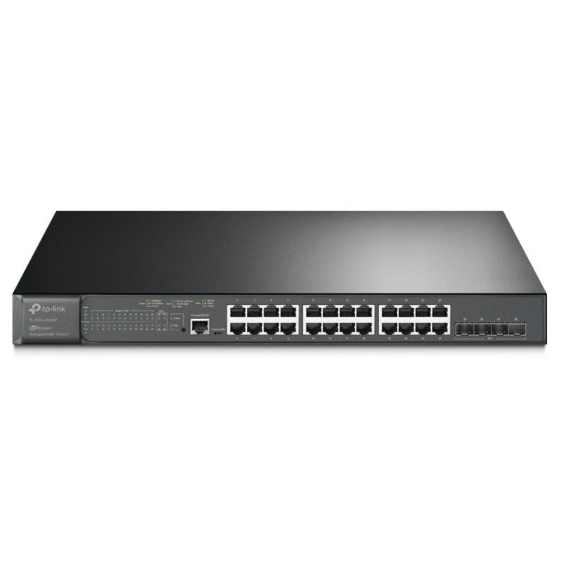 Switch de Rede TP-Link SG3428XMP L2 24xGb PoE+ 4Slots - imagem 3