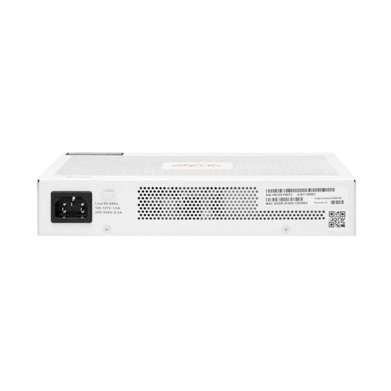 Switch de Rede HPE NW IOn 1830 8xGbE 4 PoE 65W - imagem 3