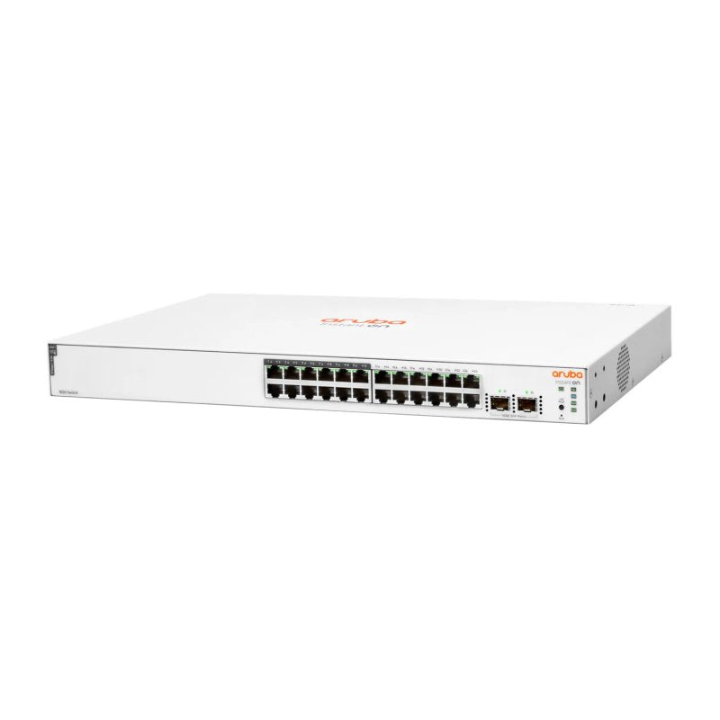 Bastidor HPE NW IOn 1830 24xGbE 12 PoE 2xSFP 195W Swi - imagem 2