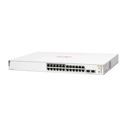Bastidor HPE NW IOn 1830 24xGbE 12 PoE 2xSFP 195W Swi - imagem 2