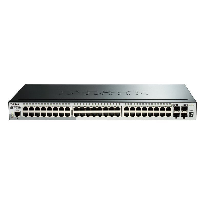 Switch de Rede D-Link DGS-1510-52X/E L2 48xGb 4x10Gb SFP+ - imagem 2