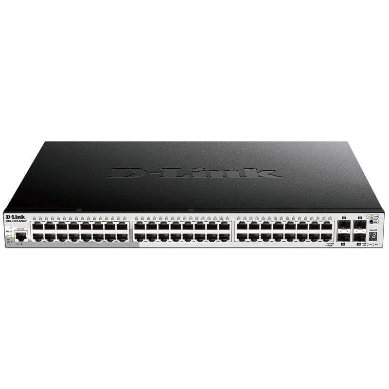 Switch de Rede D-Link DGS-1510-52XMP/E 52xGb PoE+ 4x10GB - imagem 2