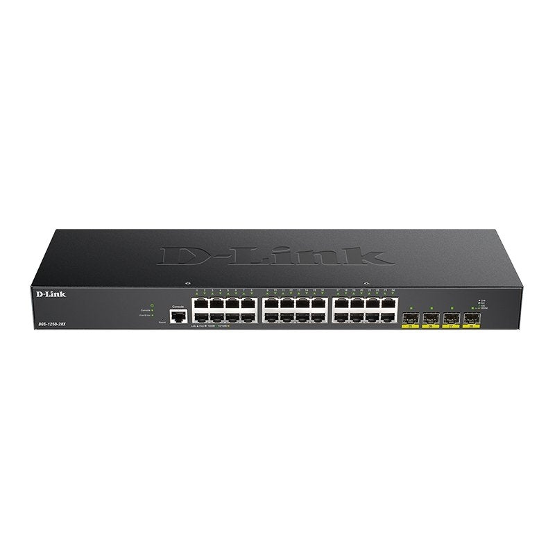 Switch de Rede D-Link DGS-1250-28X/E 24xGB+4x10G SFP+ - imagem 2