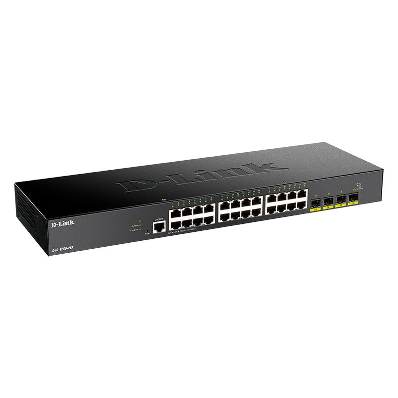 Switch de Rede D-Link DGS-1250-28X/E 24xGB+4x10G SFP+ - imagem 3