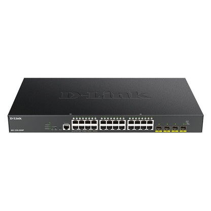 Switch de Rede D-Link DGS-1250-28XMP/E 24xGb PoE 4x10Gb - imagem 2