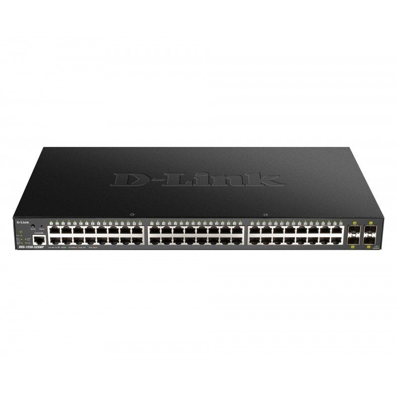 Switch de Rede D-Link DGS-1250-52XMP/E 48xG PoE+4x10G SFP+ - imagem 2