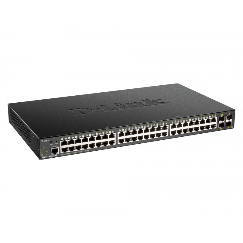 Switch de Rede D-Link DGS-1250-52XMP/E 48xG PoE+4x10G SFP+ - imagem 3