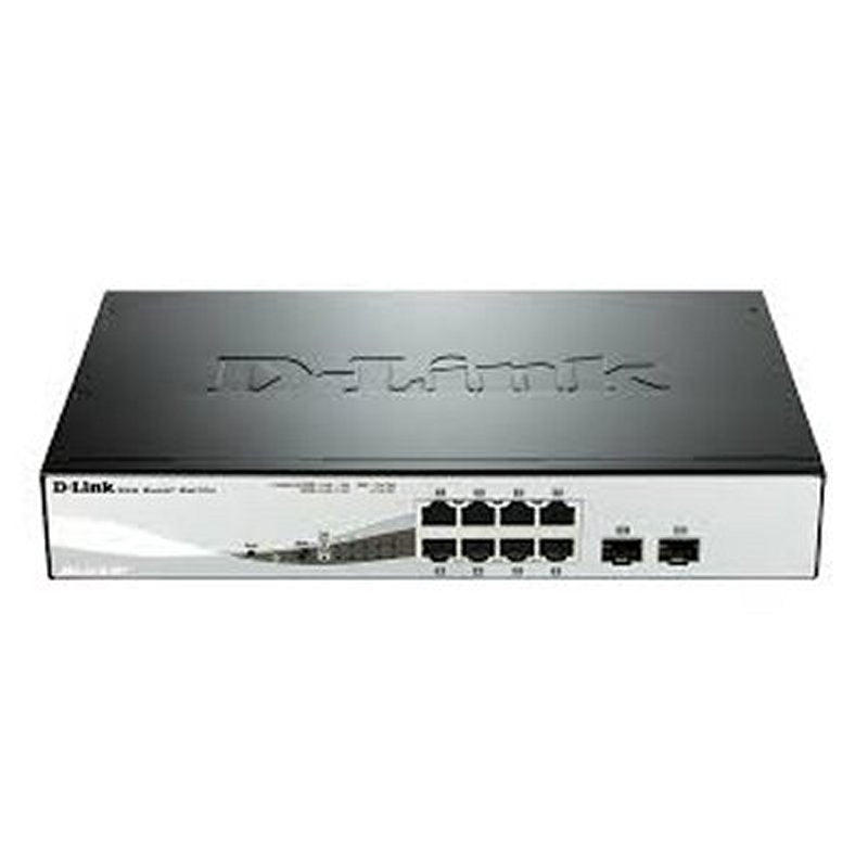 Switch de Rede D-Link DGS-1210-08P/E 8xGB PoE 2xSFP - imagem 2
