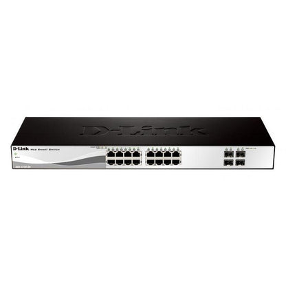 Bastidor D-Link DGS-1210-20/E Switch 16xGB 4xSFP Combo - imagem 2
