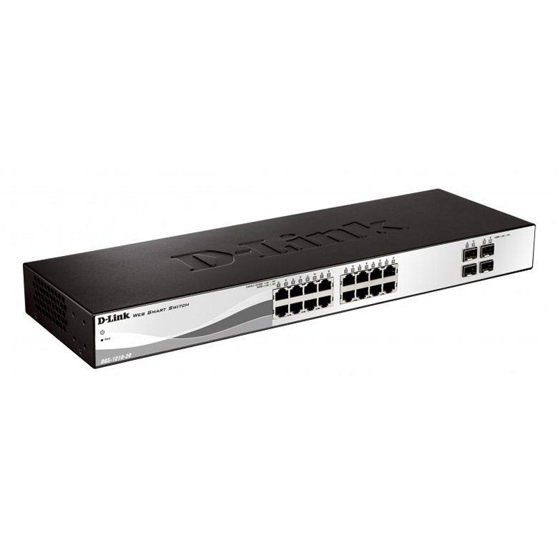 Bastidor D-Link DGS-1210-20/E Switch 16xGB 4xSFP Combo - imagem 3