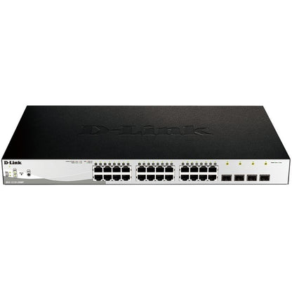 Switch de Rede D-Link DGS-1210-28MP/E 24xGb PoE+ 4xSFP Com - imagem 2