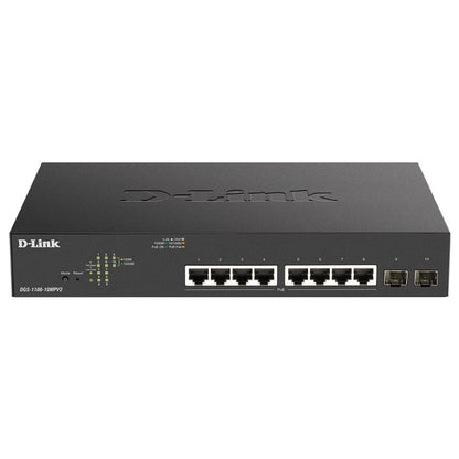 Switch de Rede D-Link DGS-1100-10MPV2/E 8xGb PoE+ 2xSFP - imagem 2