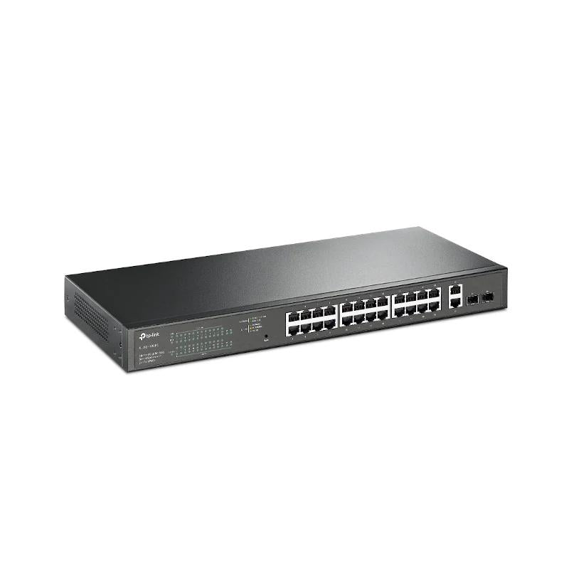 Switch de Rede TP-Link TL-SG1428PE 24xGbE PoE+ 2xGbE 2xSFP - imagem 4