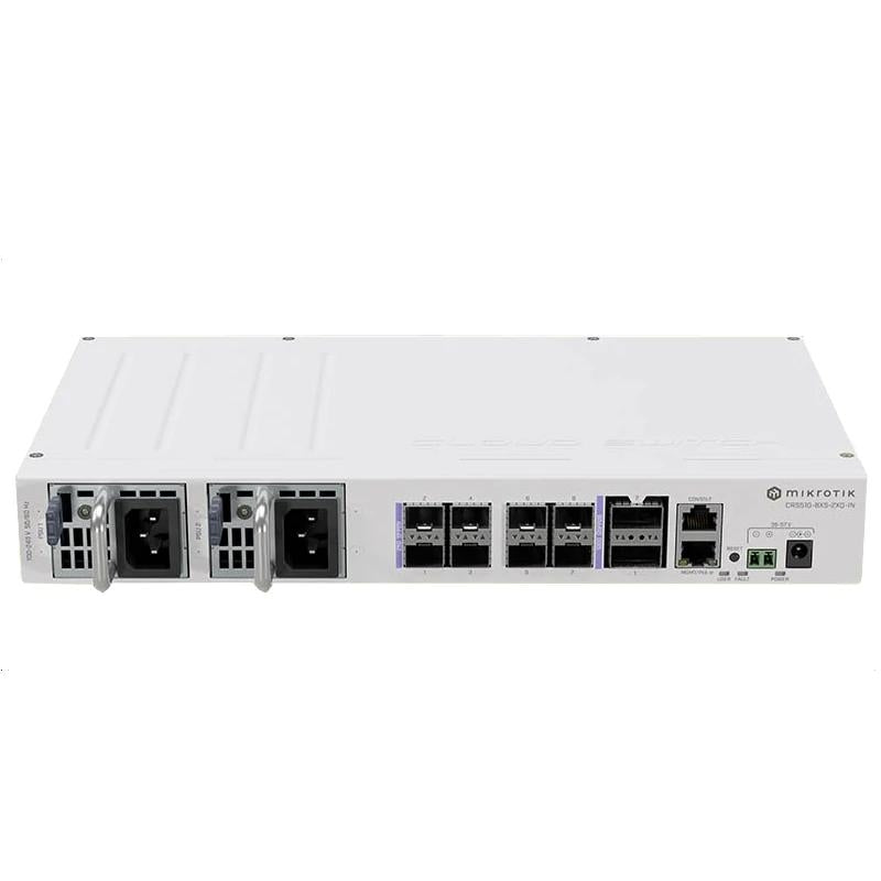 Bastidor MikroTik CRS510-8XS-2XQ-IN Switch 2xQSFP28 8xSFP28