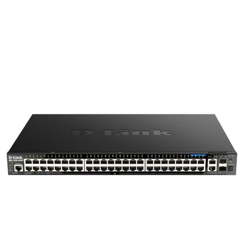 Switch de Rede D-Link DGS-1520-52MP/E 44xGbE PoE 2x10 SFP+ - imagem 2