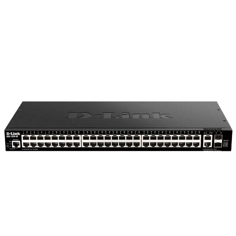 Bastidor D-Link DGS-1520-52/E Switch 48xGbE 2x10GbE 2xSFP+ - imagem 2