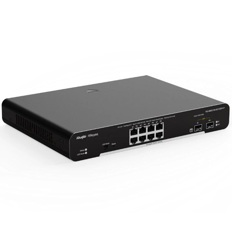 Switch de Rede Reyee L2 8xGb PoE+ 2xSFP Slots Rack - imagem 2