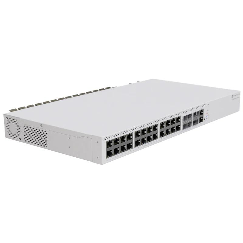 Bastidor MikroTik CRS326-4C+20G+2Q+RM Switch 2x40Gb QSFP+ - imagem 3