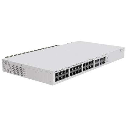 Bastidor MikroTik CRS326-4C+20G+2Q+RM Switch 2x40Gb QSFP+ - imagem 3