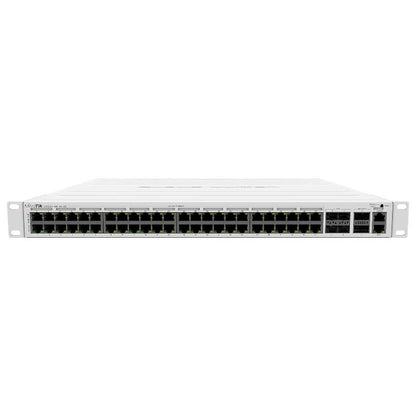 Bastidor MikroTik CRS354-48P-4S+2Q+RM Switch 48xGbE 4xSFP+ - imagem 3